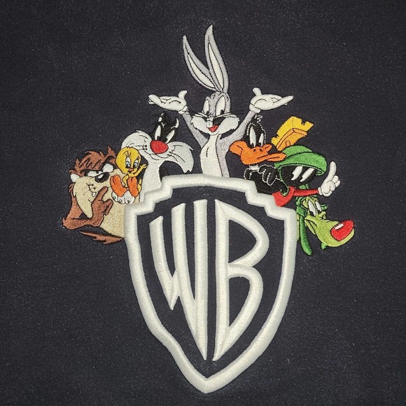 Warner Bros. WB Studio Store “Looney Tunes” Deluxe Embroidered Sweatshirt Mens L